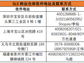 虾皮仓库寄送地址及联系方式