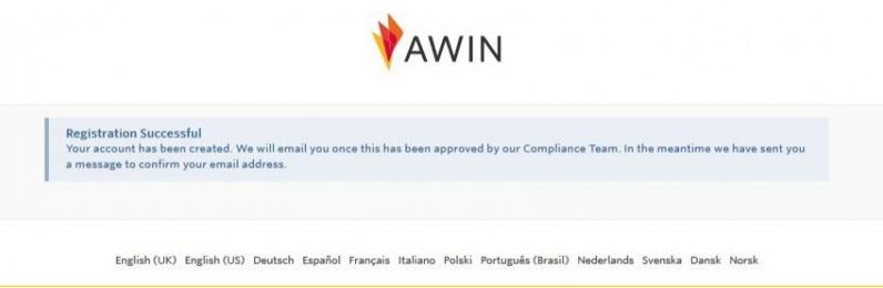 Awin广告联盟注册教程指南